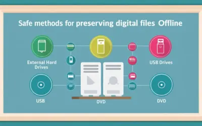 How to Safely Preserve Digital Files Without Using the Cloud